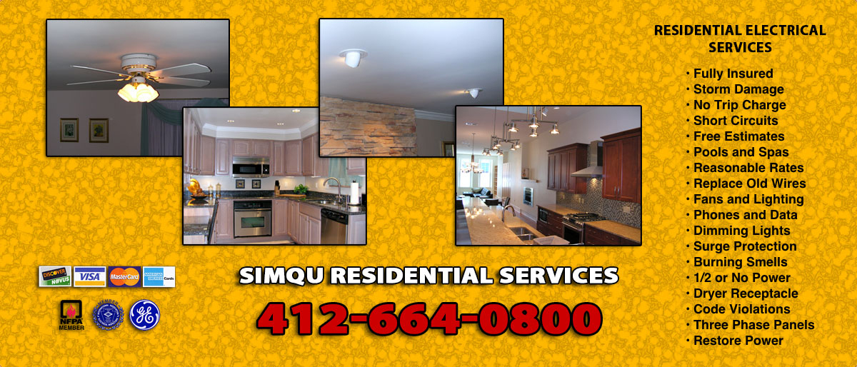 Simqu Electric - Residential Services